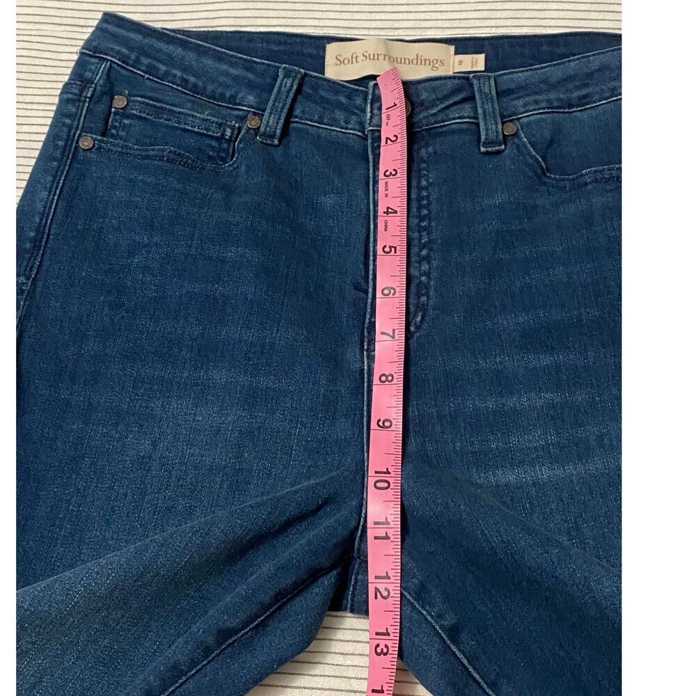 Soft Surroundings Ultimate High Rise Bootcut Strech Jeans Womens Size 10 Casual - Picture 6 of 10